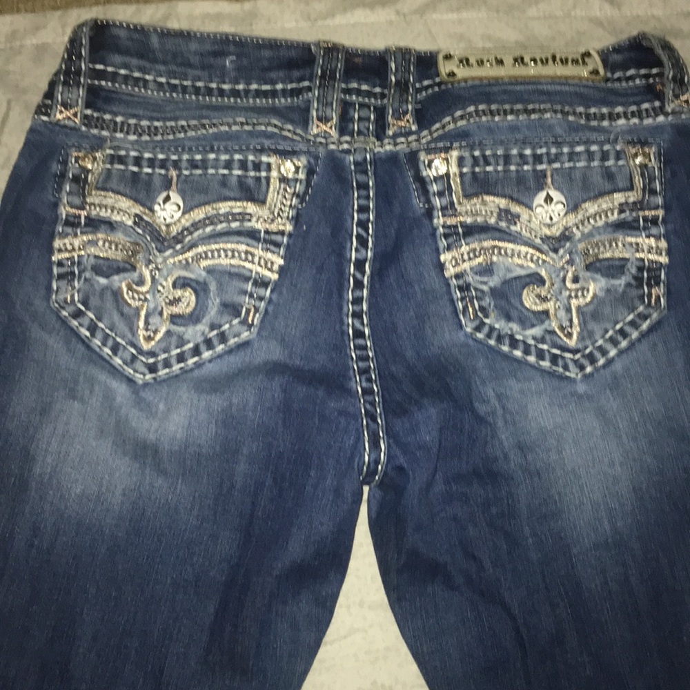 Rock revival jeans size 27 skinny